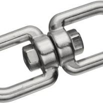 Svirvel rustfri A4, 65 x 6 mm