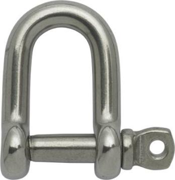 Handelssjækkel lige Ø12 mm, rustfri A4 (AISI 316) Handelssjækkel lige Ø12 mm, rustfri A4 (AISI 316)