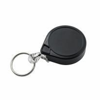 KEY-BAK nøgleholder "MINI-BAK" med swirvel-clips og nøglering (SORT)