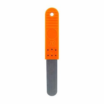 Følelære 0,70 mm med plastik håndtag (orange)