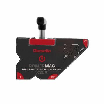 WLDPRO Multi Vinkel magnet (Powermag X30A) med on/off funktion (585N/60kg) WLDPRO Multi Vinkel magnet (Powermag X30A) med on/off funktion (585N/60kg)