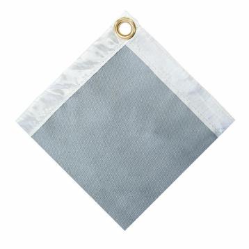 WLDPRO Svejsetæppe 550°C PU-belagt glasfiber 1 x 25 M i rulle (Grå)