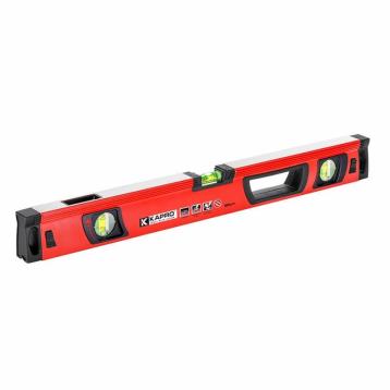 KAPRO VULCAN Prof. vaterpas 120 cm med DualView, V-spor og 3 acryl-libeller KAPRO VULCAN Prof. vaterpas 120 cm med DualView, V-spor og 3 acryl-libeller