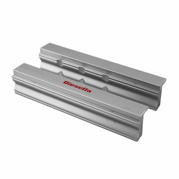 Alu. beskyttelseskæber 135 mm prisme med neodymium magneter