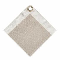 Svejsetæppe 550°C light-duty af ubelagt glasfiber 2 x 2 M (Lysebrun)