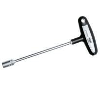 6-kant topnøgle m/håndtag 9 mm