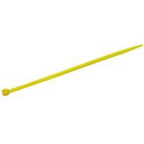 Kabel strips, Gul - 2,5x100 mm, 100 stk.