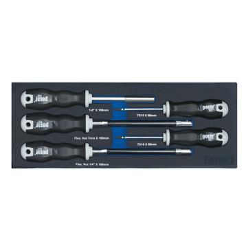 Skruetrækkersæt Mixed, 5 stk