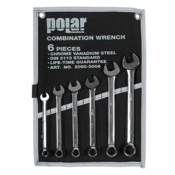 Nøglesæt 10,12,13,14,17,19 mm