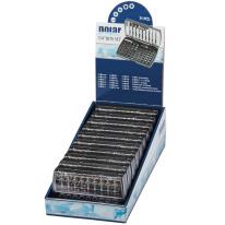 Salgsdisplay m. 1/4" Bitssæt, 10 sæt à 71 dele