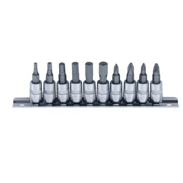 Skinnesæt m/ Bitstoppe 1/4" H-PH-PZ 10 dele Skinnesæt m/ Bitstoppe 1/4" H-PH-PZ 10 dele