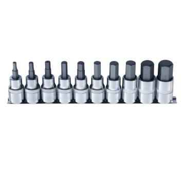 Skinnesæt m/ Bitstoppe 1/2" Unbrako 10 dele