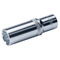 Lang tolvkantede toppe 3/8" 21 mm