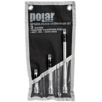 Quick-Release Forlænger Set 3/8", 3 stk