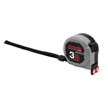 Båndmål 3Mx16MM Compact ABS m/Auto-Lock og magnet