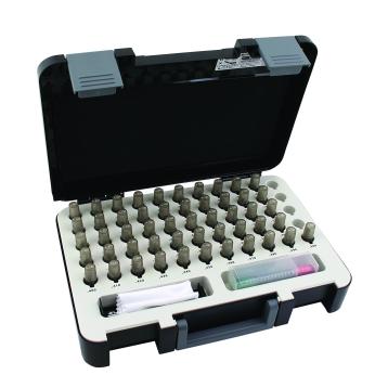 Prøvestiftsæt 1,50-2,00 mm med stigning 0,01 mm, toleranceklasse 1 (±0,001 mm)