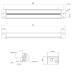 WRKPRO LED Maskinlys "ORION" flad 280 mm8W / DC 24V / IP65 / 4000K – billede 2