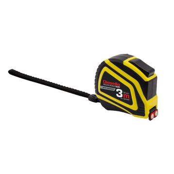 Båndmål 3Mx16MM Gummibelagt ABS hus med Self-Lock og magnet Båndmål 3Mx16MM Gummibelagt ABS hus med Self-Lock og magnet