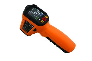 Infrarødt termometer med cirkulær laser (-30°C - 500°C)