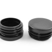 Plastprop til runde rør Ø101,6 3,6-6 mm. sort (fladt hoved)