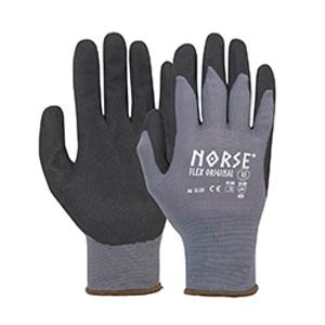 NORSE Flex Original montagehandske, grå/sort, str. 9