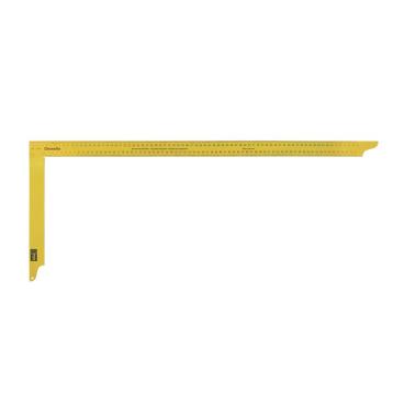 Tømrervinkel 800x320x35 mm med dobbelt skala