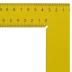 Tømrervinkel 1000x380x35 mm med dobbelt skal – billede 2