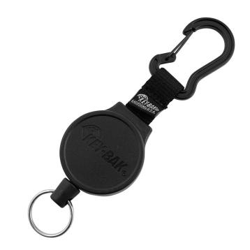 KEY-BAK nøgleholder "MID6 6C" med karabinkrog og polyestersnor KEY-BAK nøgleholder "MID6 6C" med karabinkrog og polyestersnor