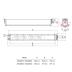 WRKPRO LED Maskinlys "VICTOR" 515 mm oval form 24W / AC100V-240V / IP67 / 2040 Lm – billede 4