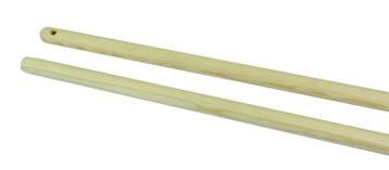 Træskaft ulakeret, 135 cm, Ø24 mm