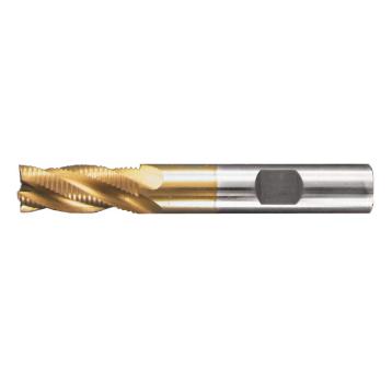 22 mm. Skrupfræser, DIN 844, HSS-TiN