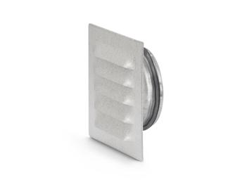 Rist med studs Fresh Ø100 mm, 145 x 145 mm, metal Rist med studs Fresh Ø100 mm, 145 x 145 mm, metal
