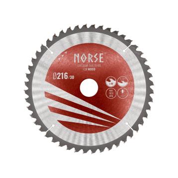 NORSE Carpenter rundsavsklinge til træ 216 x 2,4 x 30 mm, Z48