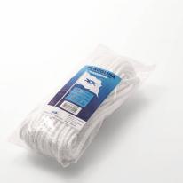 Flagline hvid polyester, Ø5 mm x 25 m