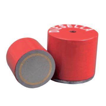 Pottemagnet Ø12,7x15,9 mm med M4 gevind (19N)