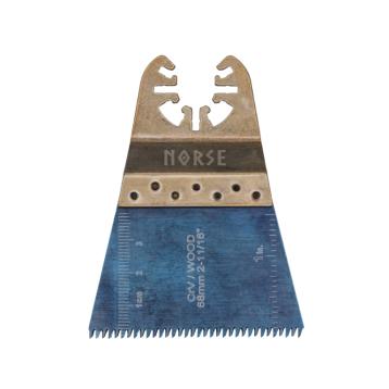 NORSE Thunderfury Broadcut HCS multicutterklinge til træ 68 mm, Quick