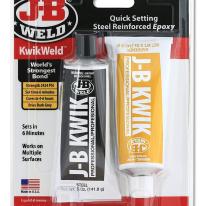 J-B Weld KwikWeld Professional, hurtig stålepoxy, 2 x 142 g