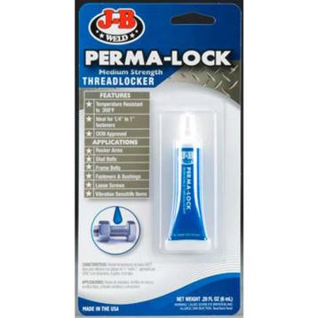 JB Weld 6ML PERMA-LOCK BLUE THREADLOCKER MID STRENGTH