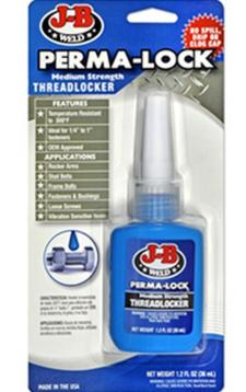JB Weld 36ML PERMA-LOCK BLUE THREADLOCKER MID STRENGTH