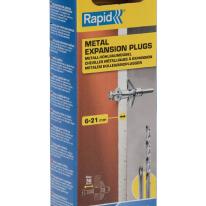 Metalekspansionsskrue til gips M5 x 48 mm, Rapid, 50 stk.