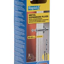 Metalekspansionsskrue til gips M5 x 74 mm, Rapid, 10 stk.