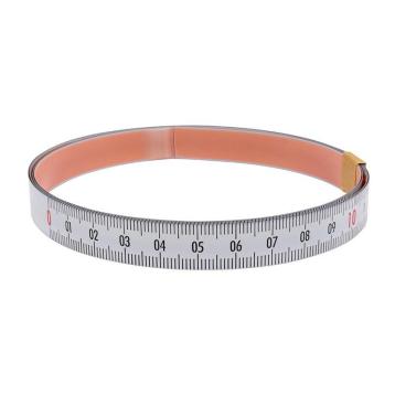 Selvklæbende målebånd i stål 6M x 13 mm