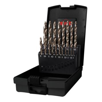UltimateCut Flowstep borsæt Ø1,0–13,0 x 0,5 mm, 25 dele, HSSE-Co5, DIN 338 | RUKO UltimateCut Flowstep borsæt Ø1,0–13,0 x 0,5 mm, 25 dele, HSSE-Co5, DIN 338 | RUKO
