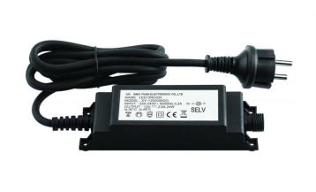Styreenhed (transformer) til LED-sæt, 12 V DC 24 W, Malmbergs