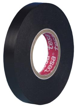 Eltape tesa 4163, sort, 15 mm x 33 m Eltape tesa 4163, sort, 15 mm x 33 m