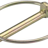 Ringsplit Ø4,5 mm, gul, 5 stk.