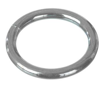 Svejset ring Ø30 mm, galvaniseret, 2 stk. Svejset ring Ø30 mm, galvaniseret, 2 stk.