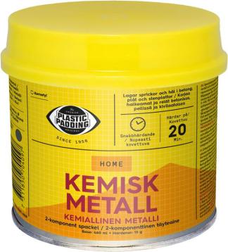 Spartelmasse Kemisk metal, 460 ml, Plastic Padding