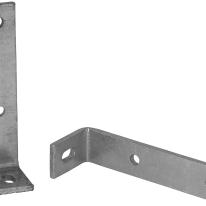 Vinkeljern 50 x 145 x 30 x 5 mm, varmforzinket, 2 stk.