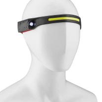 Pandelampe TengTools 586D, 350 lm, genopladelig med USB-C